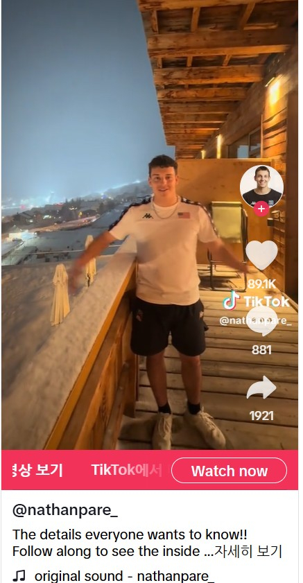 运动员短视频抖音@nathanpare_