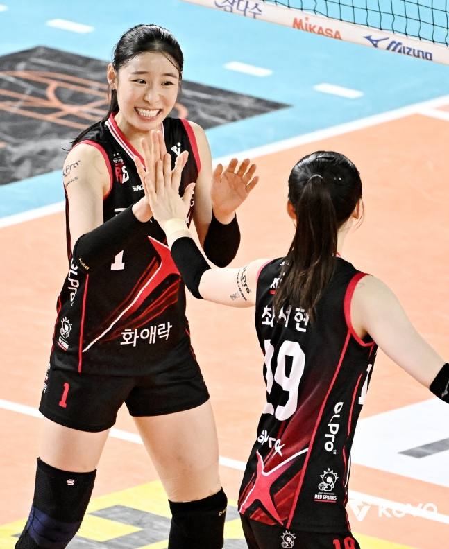 Инкуши (слева) и Чхве Со Хён, которые возглавляют кассовые сборы Чангхвана. /Фото = Предоставлено KOVO.