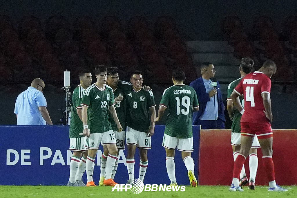 Mexico national football team. /AFPBBNews=News1