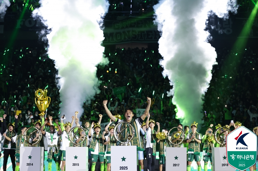 Jeonbuk Hyundai, which won the K-League 1 title last season. /Photo = Courtesy of the Korea Professional Football League