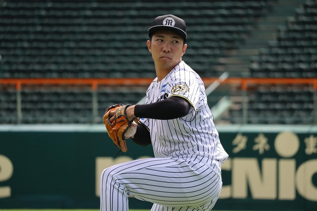 Ishii Daichi. /Photo = Hanshin Tigers Official SNS