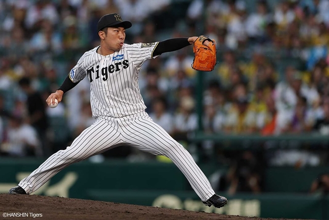 Ishii Daichi. /Photo = Hanshin Tigers Official SNS
