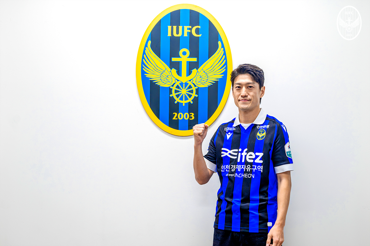 仁川（インチョン）ユナイテッドに入団した李青龍（イ·チョンヨン）。 /写真=仁川ユナイテッド提供