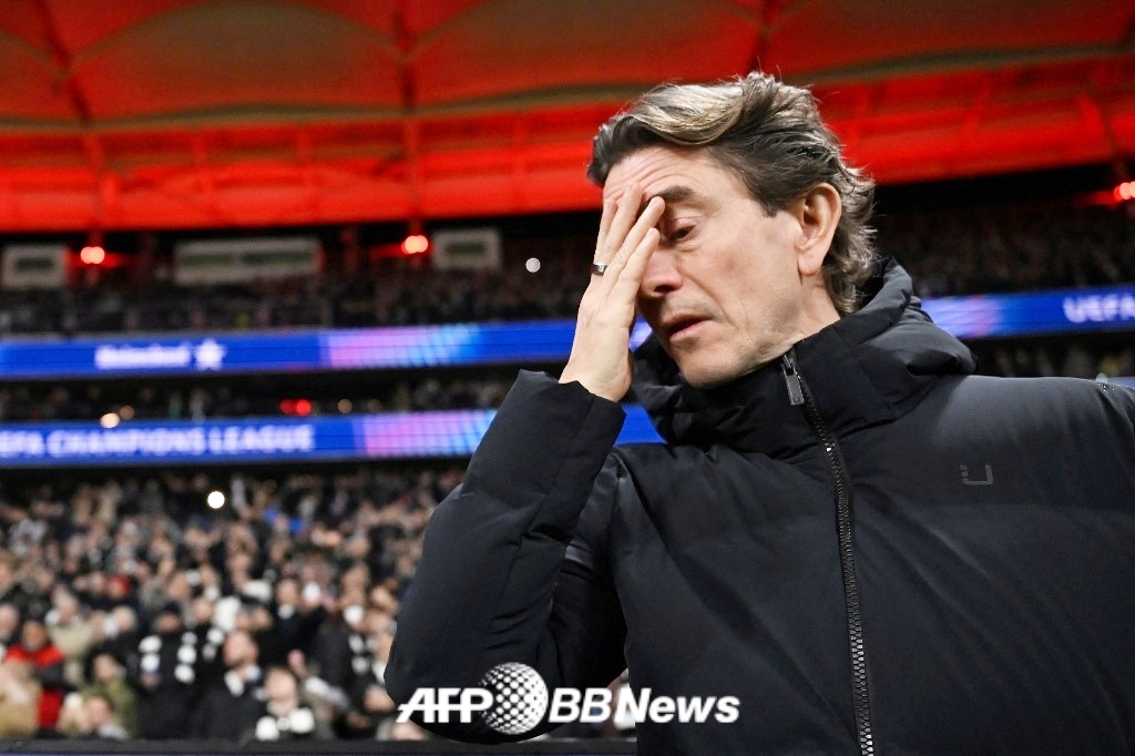 Thomas Frank, former Tottenham Hotspur manager. /AFPBBNews=News1