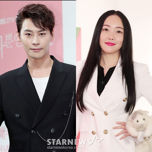 The late Jung Eun-woo and Nancy Lang / Photo = Star News