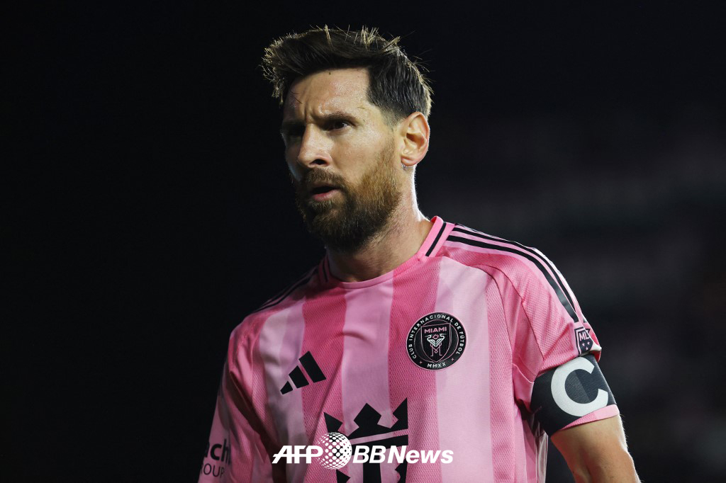 Inter Miami Lionel Messi. /AFPBBNews=News1