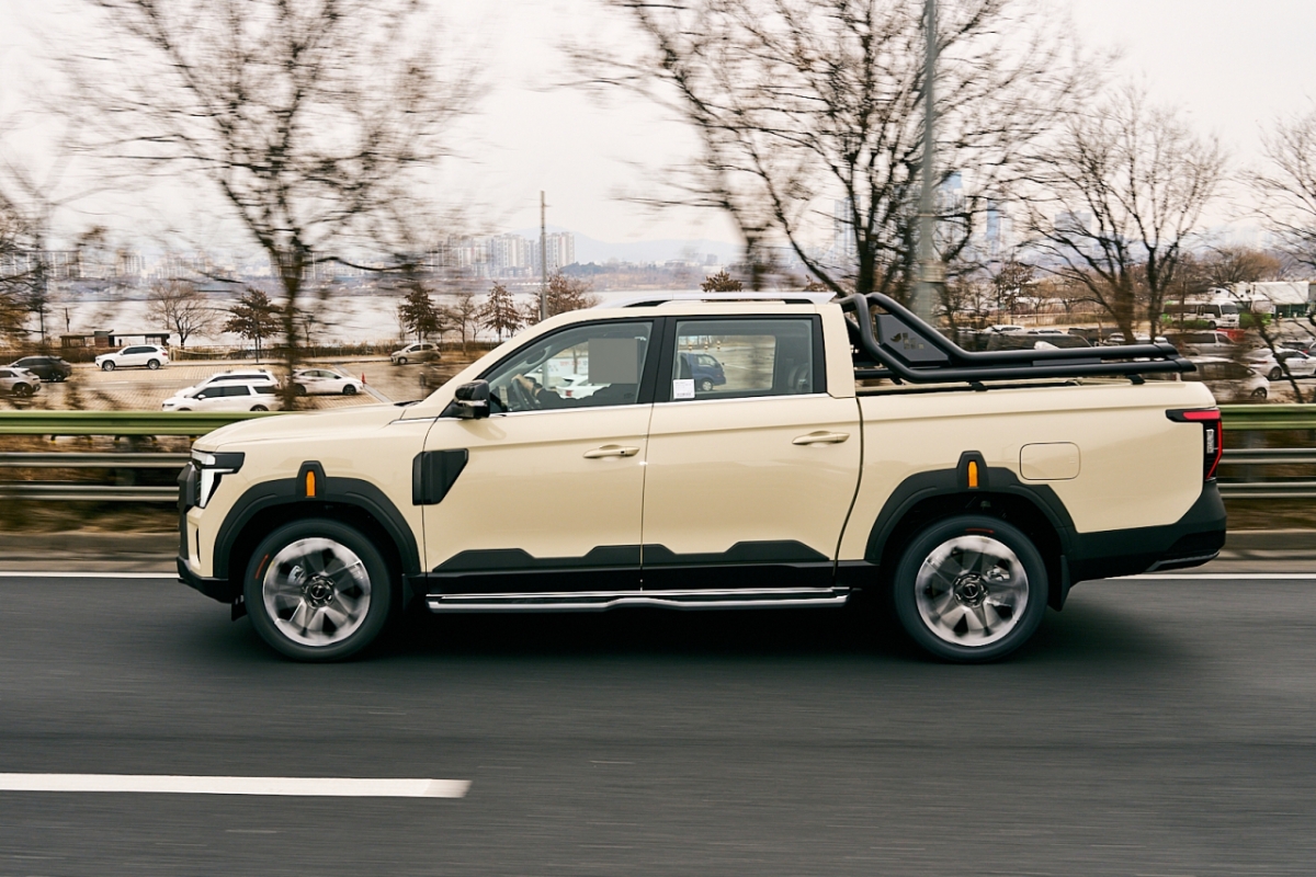 KGM Musso/photo courtesy of KGM