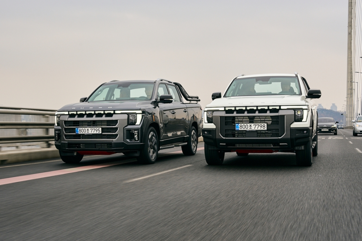 KGM Musso/photo courtesy of KGM