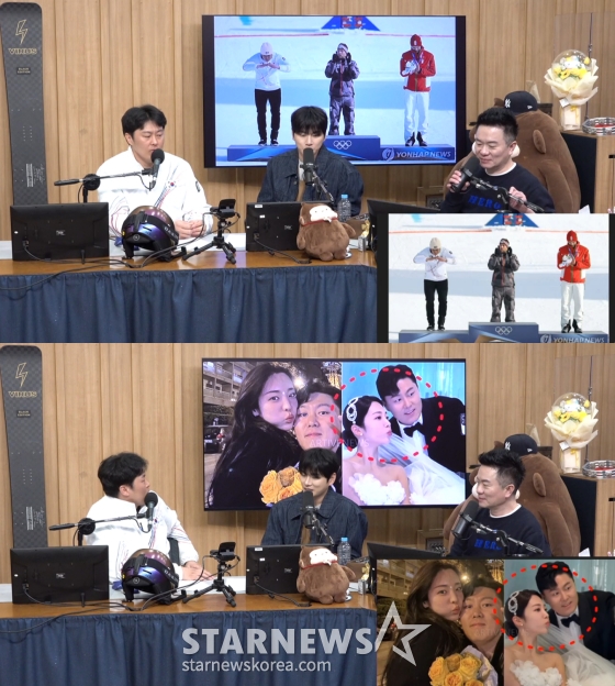 =照片:观看SBS POWER FM的广播。