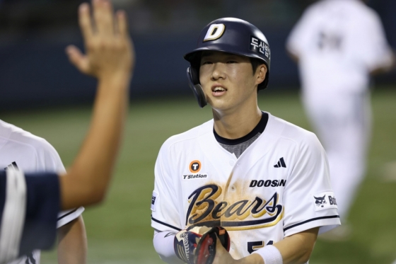 Doosan Bears outfielder Cho Soo-haeng. /Photo = Courtesy of Doosan Bears