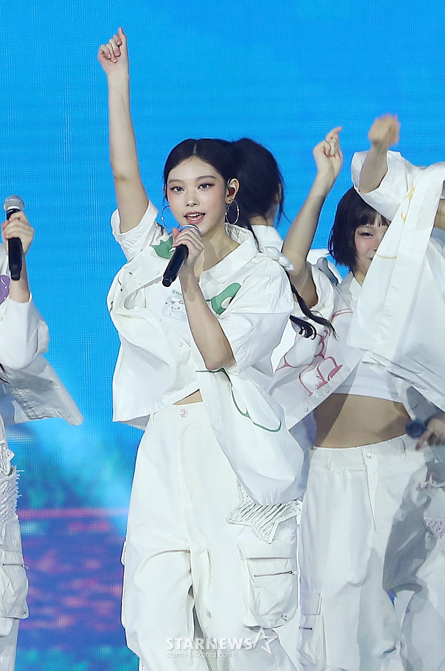 Harin from girl group NewJeans / Photo = Kim Chang-hyun chmt@