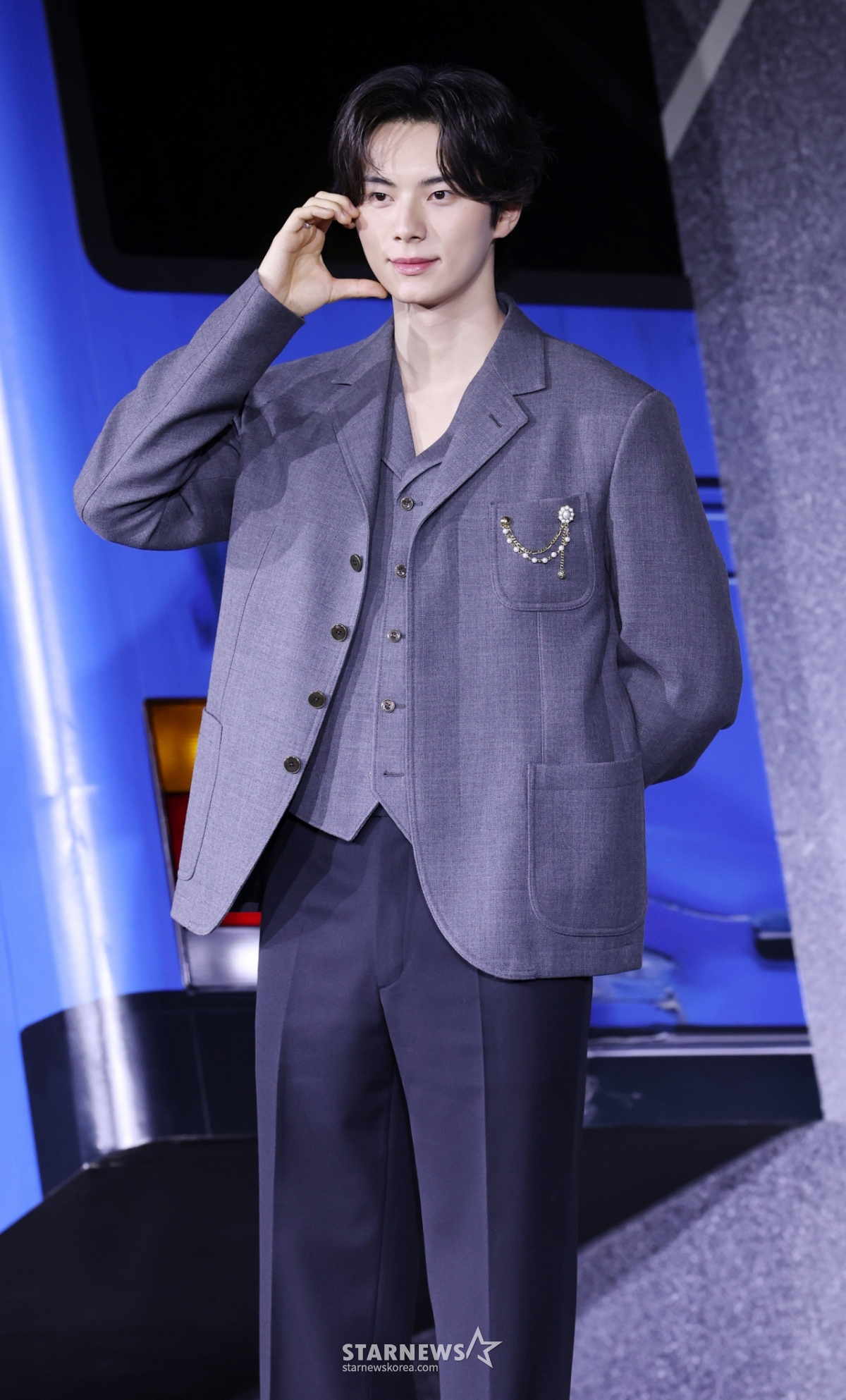 Actor Lee Chae-min poses at the production presentation of Netflix's "Casharro" at Westin Seoul Parnas in Gangnam-gu, Seoul on the 22nd. /2025.12.22 / Photo = Kim Hwi-seon hwijpg@