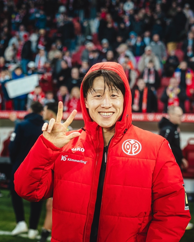 Lee Jae Sung./Ảnh = SNS chính thức của Mainz