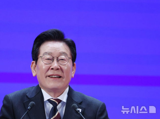 Tổng thống Lee Jae Myung. /Ảnh = Newsis