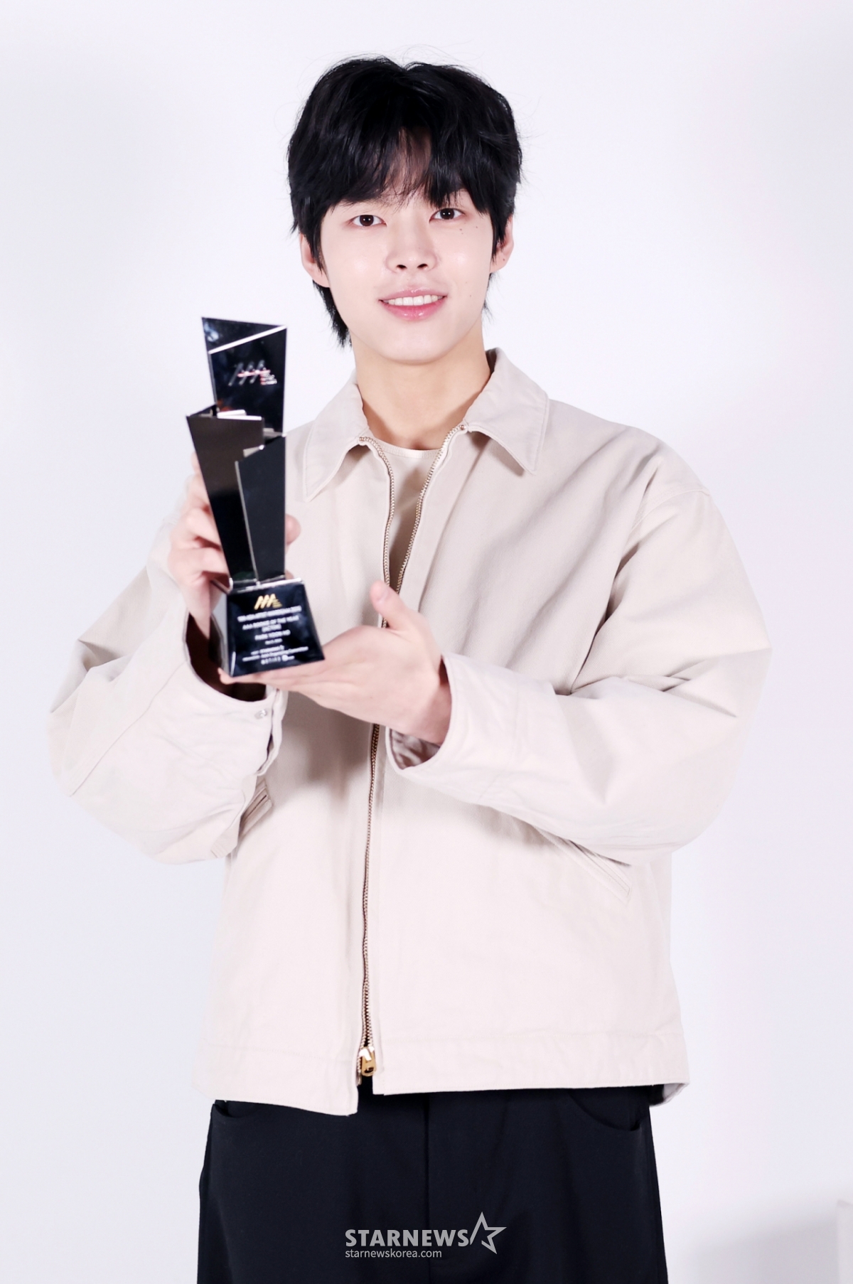 Actor Park Yun-ho's interview with AAA Prime Minister during his visit / Photo = Reporter Kim Hwi-sun hwijpg@