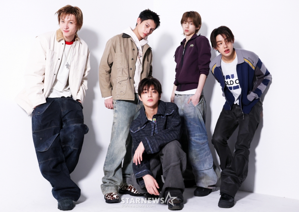 Cortis (from left: Martin, James, Gunho, Ju Hoon, Sung Hyun) /Photo = Reporter Kim Hwi-sun hwijpg@