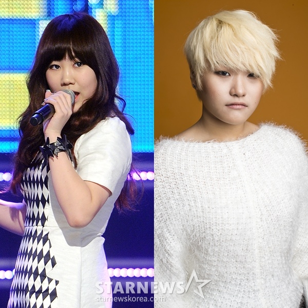 Park Ji-min and Son Seung-yeon / Photo = Star News