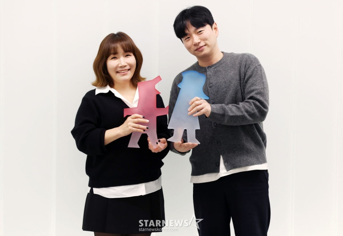 SBS 'Dongsang Imong' Producer Ahn Byung-wook Interviews Writer Kim Mi-kyung / Photo = Reporter Kim Hwi-sun hwijpg@