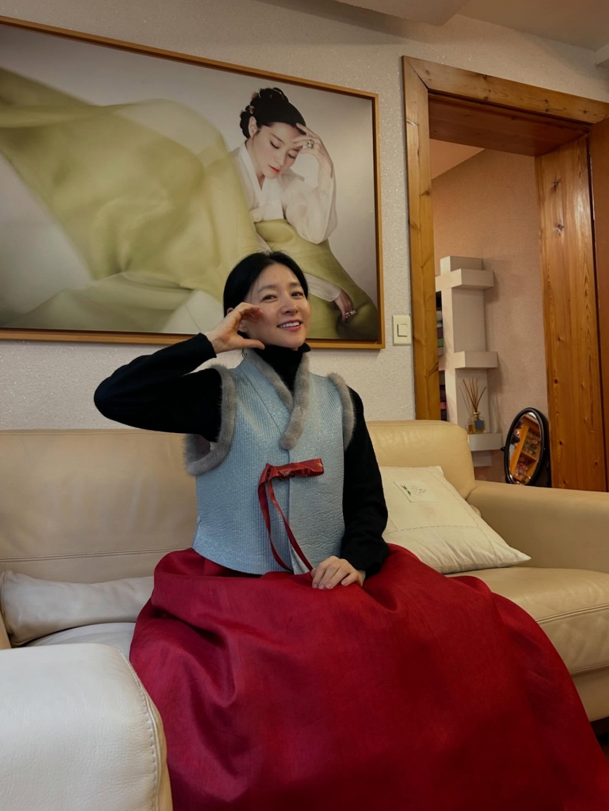 =照片=李英爱。