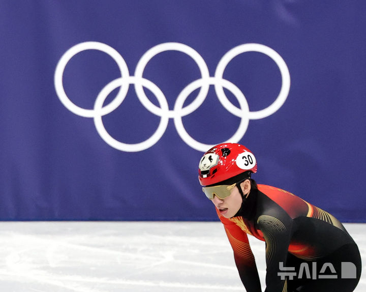 Lin Xiaojun, đội tuyển quốc gia nam trượt băng tốc độ ngắn Trung Quốc. /Ảnh = Newsis