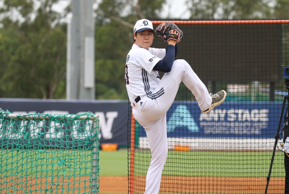 Doosan Bears pitcher Choi Seung-yong. /Photo = Courtesy of Doosan Bears