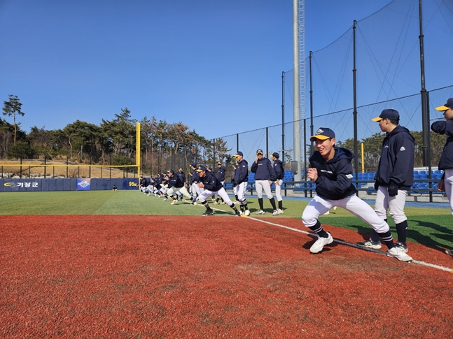 KBO Next-Level Training Camp 훈련 모습.