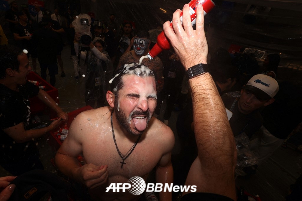 LAドジャースのアレックス·ベシア投手。 /AFPBBNews=ニュース1