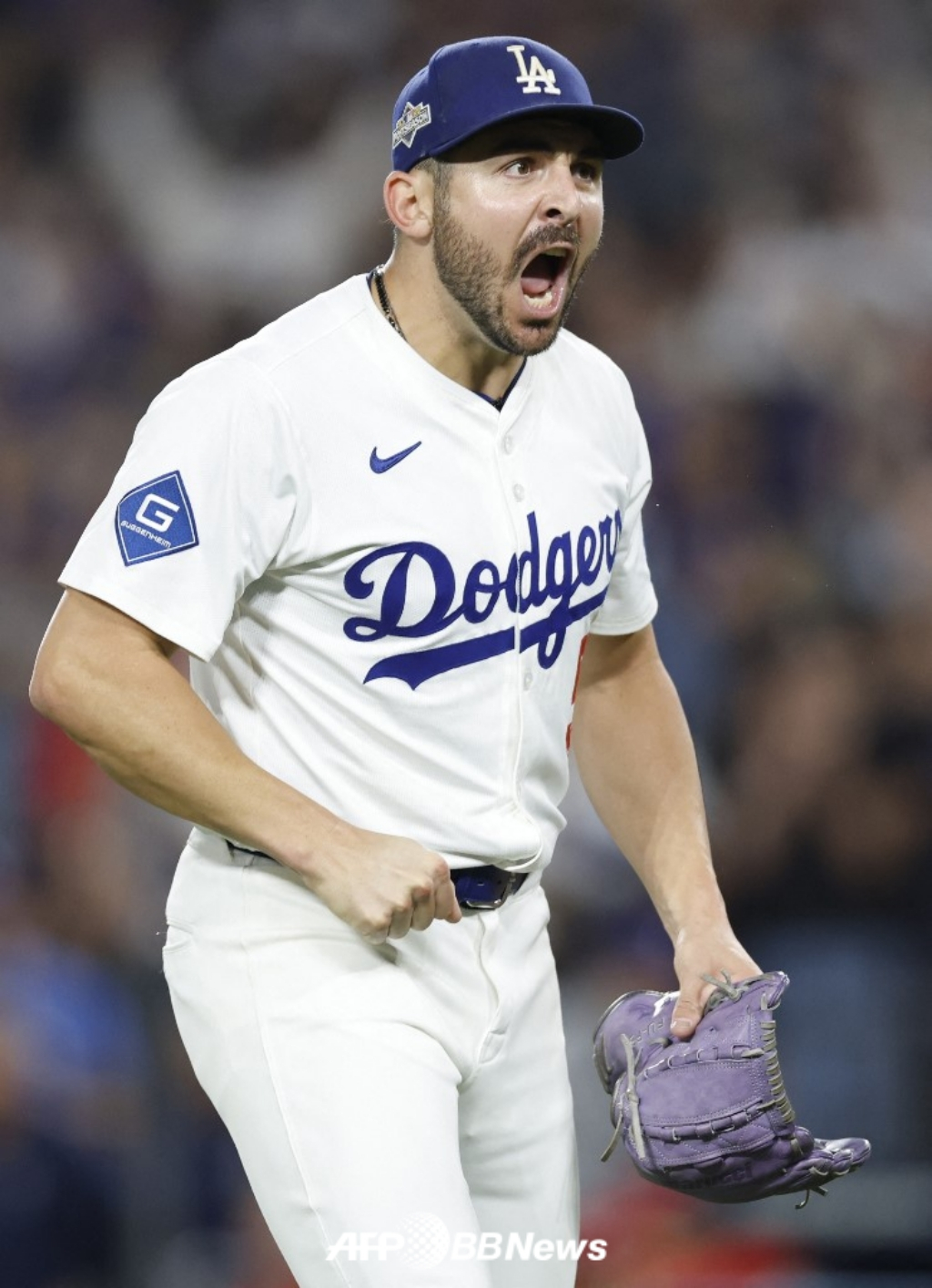 LAドジャースのアレックス·ベシア投手。 /AFPBBNews=ニュース1