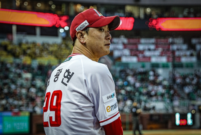 Đội trưởng đội SSG Landers, Kim Kwang Hyun. /Ảnh = SSG Landers cung cấp