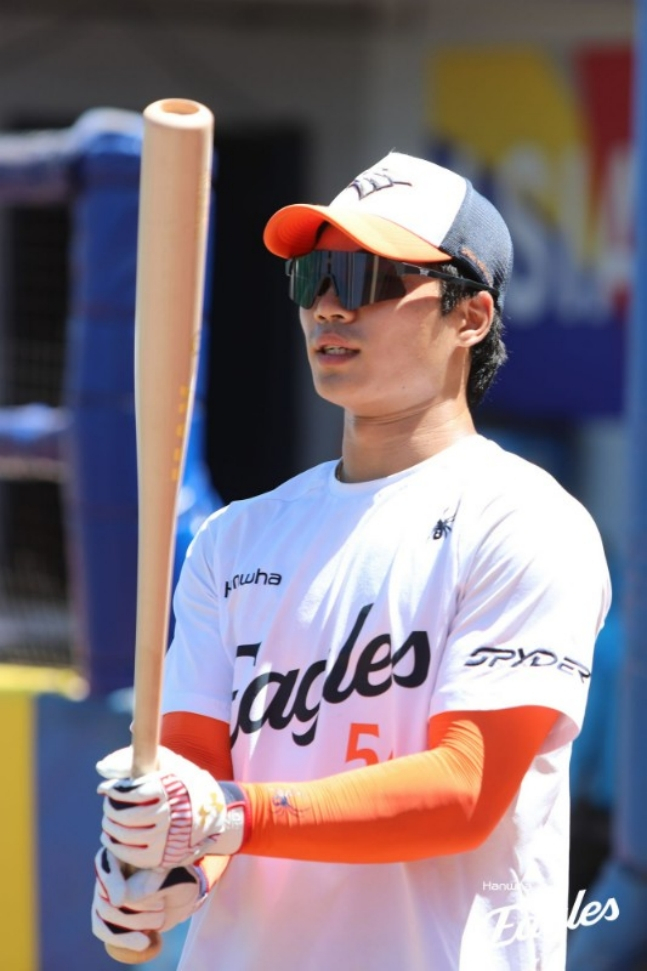 ハンファ·イーグルスの新人外野手、オ·ジェウォン。 /写真=ハンファ·イーグルス提供