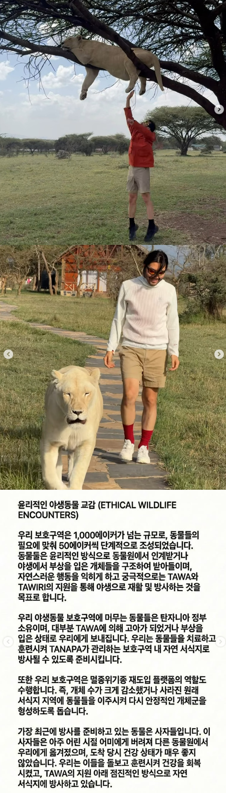 /Photo = Roh Hong-chul Instagram