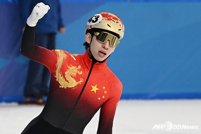 去年在哈尔滨亚冬会上获得冠军的林小军。 =法新社BBNews=新闻1。