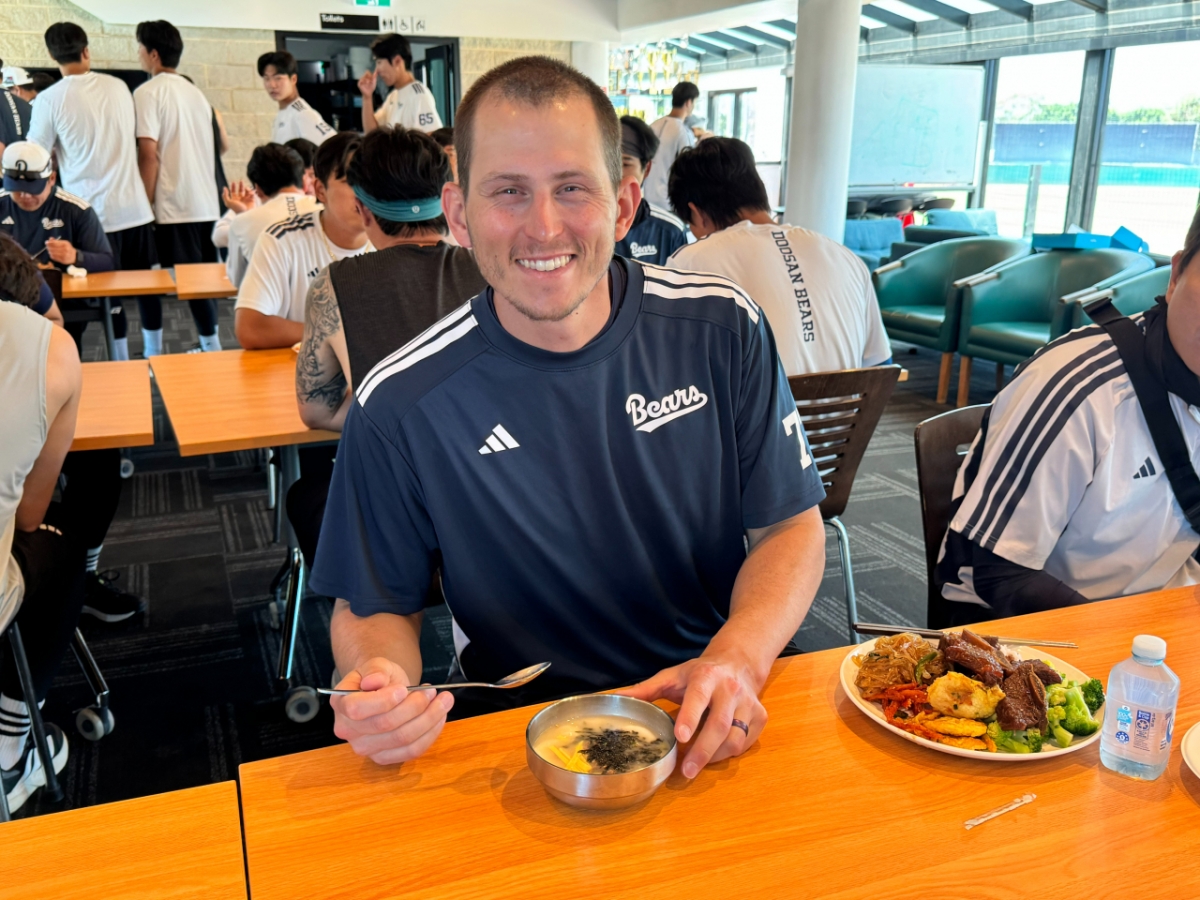 斗山ベアーズの外国人投手クリス·フレクセン。 /写真=斗山ベアーズ提供