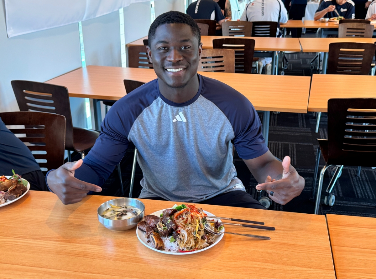 斗山ベアーズの外国人打者、ダズ·キャメロン。 /写真=斗山ベアーズ提供