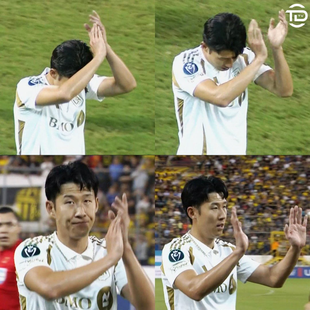 18日(韩国时间),洛杉矶(LA)FC孙兴慜在洪都拉斯圣佩德罗苏拉的弗朗西斯科•莫拉桑体育场举行的与皇家西班牙人(洪都拉斯)的2026北中美洲和加勒比足球联盟(CONCACAF)冠军杯第1轮第1轮比赛中首发出场,贡献1粒进球和3次助攻后,在下半场第17分钟被替换下场。 对于洪都拉斯当地球迷对自己的起立鼓掌,孙兴慜也报以热烈的掌声。 =照片:图为,德波提斯电视台(TDTV)SNS截图。