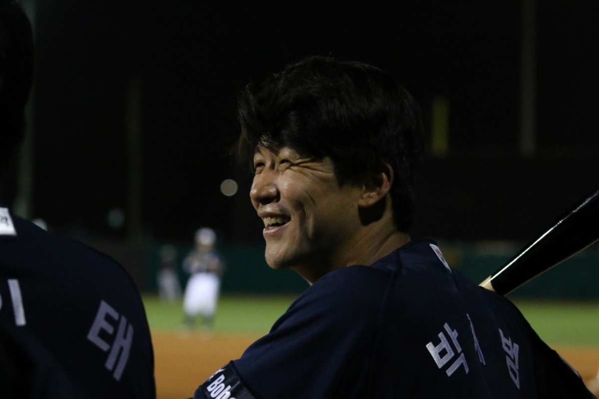 Doosan Bears infielder Park Gye-beom. /Photo = Courtesy of Doosan Bears