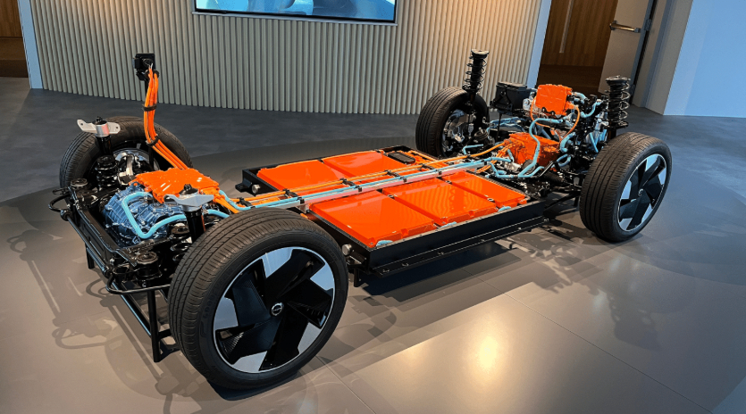 ボルボEX30バッテリー/写真提供=ボルボコリア