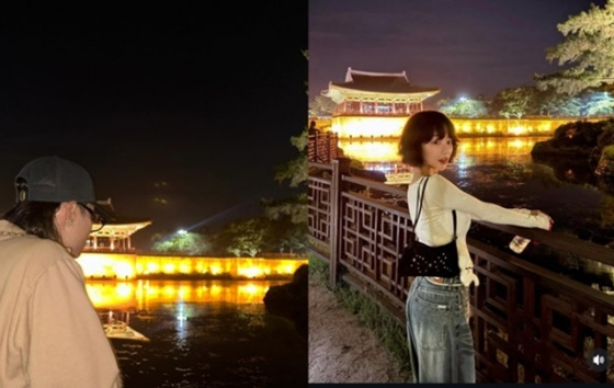 Lee Chae-eun (right), JB/photo = SNS