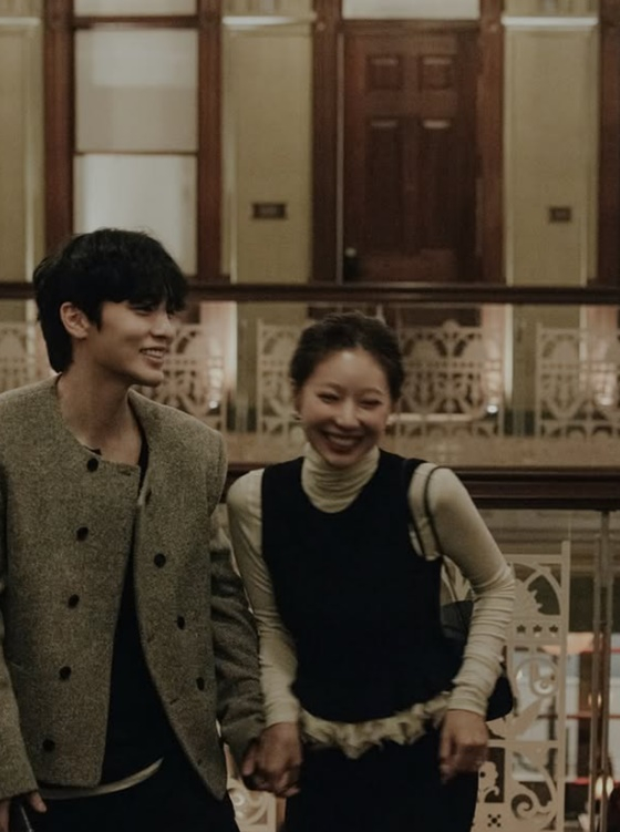 =李柱辉（左）、高敏英/照片=高敏英SNS。