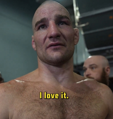 Sean Strickland. /Photo=UFC's official social network service (SNS) wrap-up