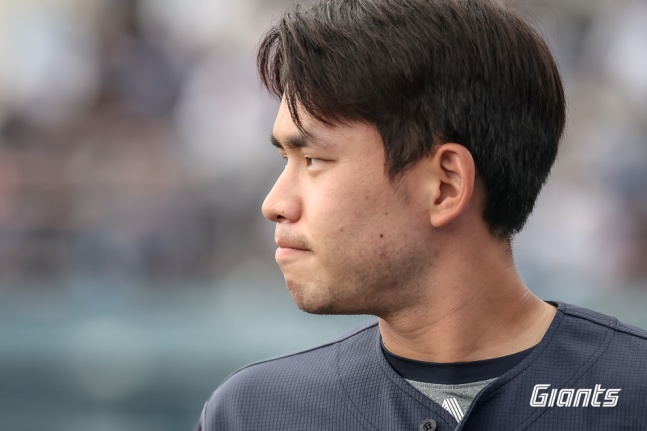 Kim Jin-wook. /Photo by = Courtesy of Lotte Giants