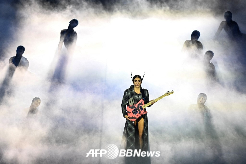 图为，韩国时间23日，第25届米兰·科尔蒂纳丹佩佐冬奥会闭幕式庆祝仪式。 =法新社BBNews=新闻1。