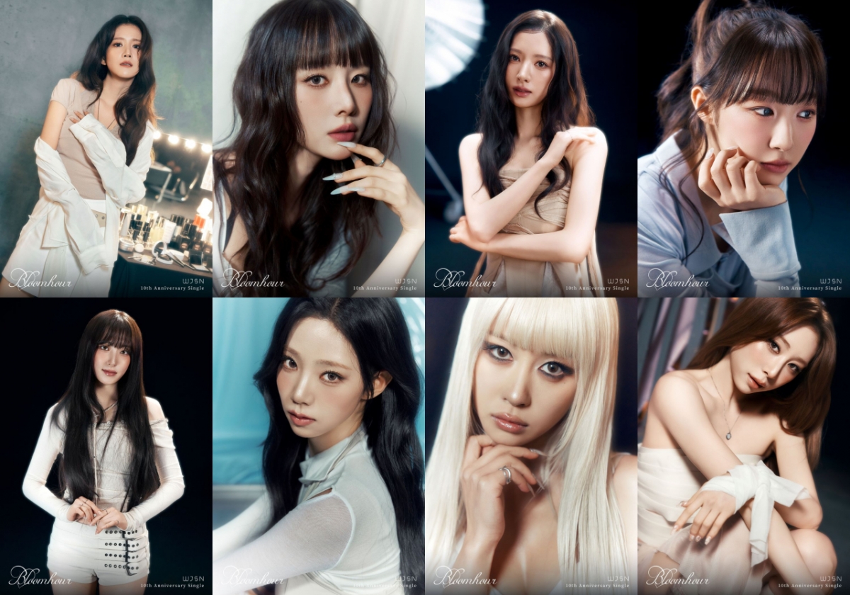 =宇宙少女10周年纪念特别单曲《Bloom hour》主题照片公开/照片提供。