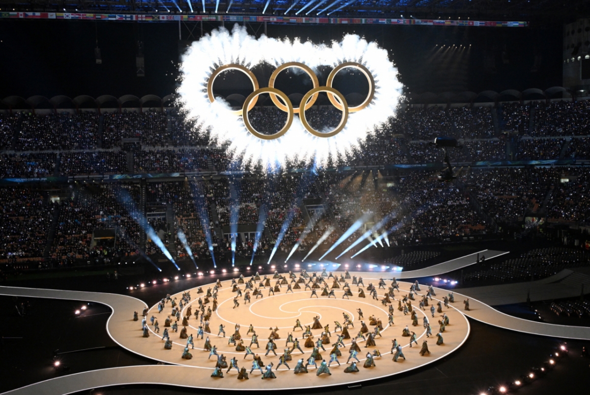  图为2026米兰科尔蒂纳冬奥会开幕式。 =照片=大韩体育会提供。