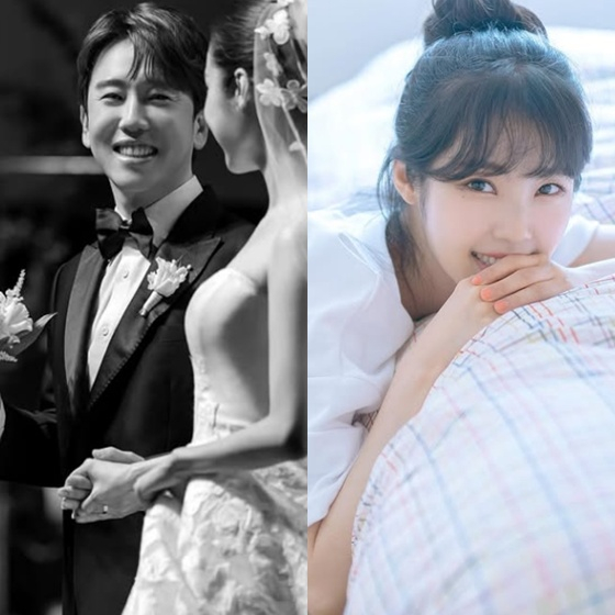 =照片=lc.l、尹英京在社交媒体上。