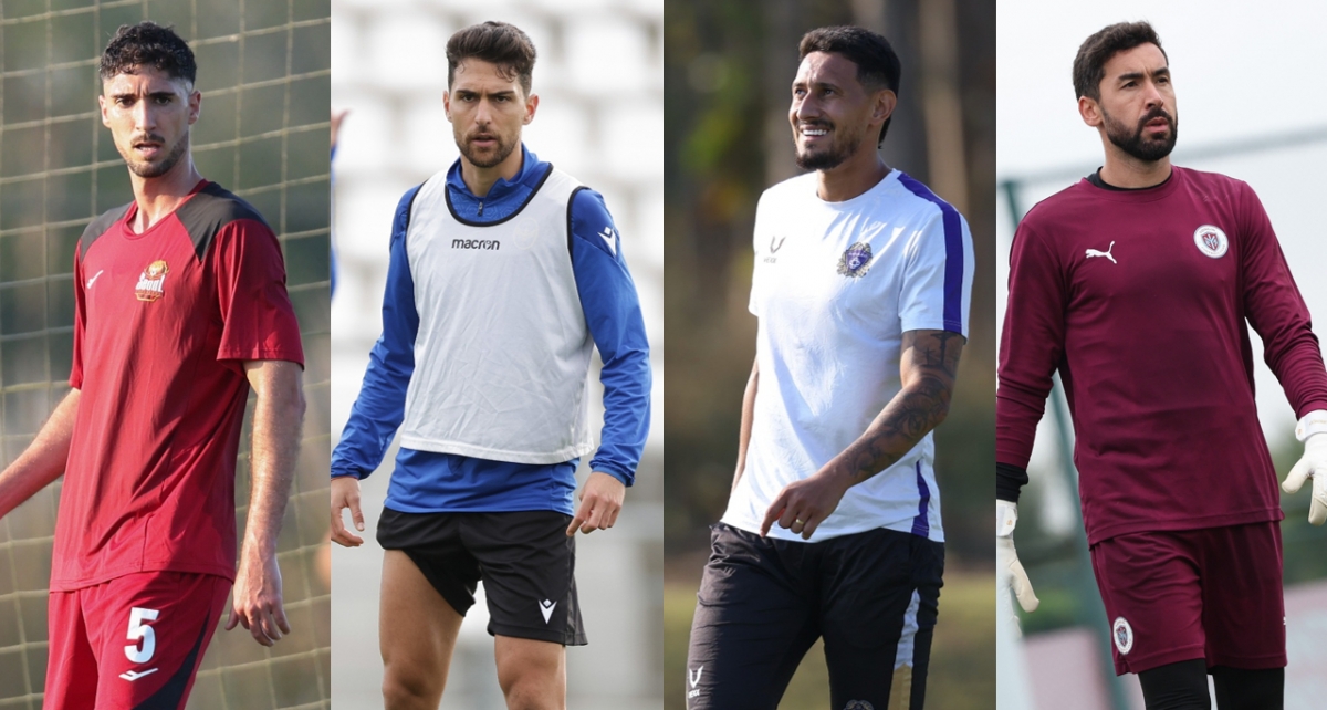 罗斯(首尔)、伊比萨(仁川)、埃尔库拉诺(安养)、诺沃(龙仁)。 =图为,韩国职业足球联盟提供。