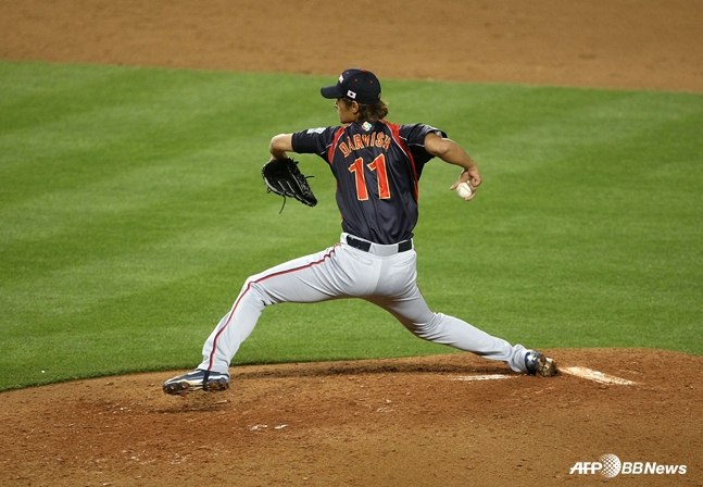 Darvish took the mound in the final against South Korea in the 2009 World Baseball Classic. /AFPBBNews=News1