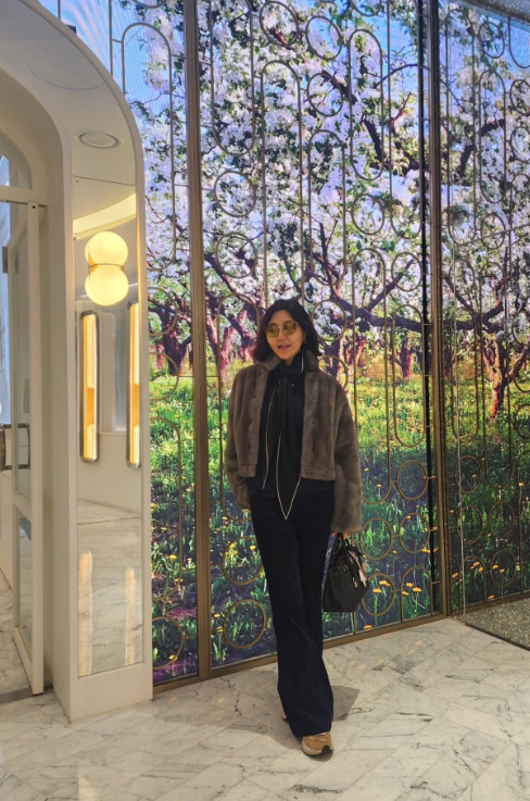 =照片=韩惠妍在照片墙上传照片。