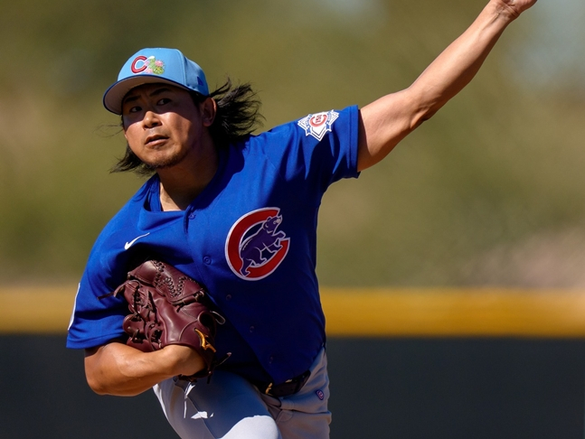 今永正太 =照片=芝加哥小熊队官方SNS