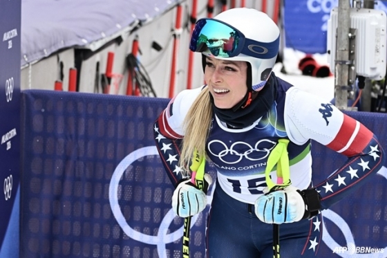 Lindsey Vonn. /AFPBBNews=News1
